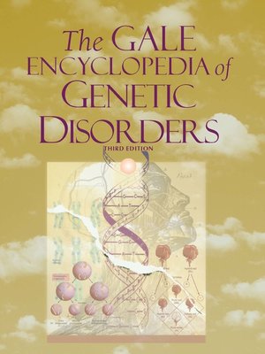 cover image of Gale Encyclopedia of Genetic Disorders